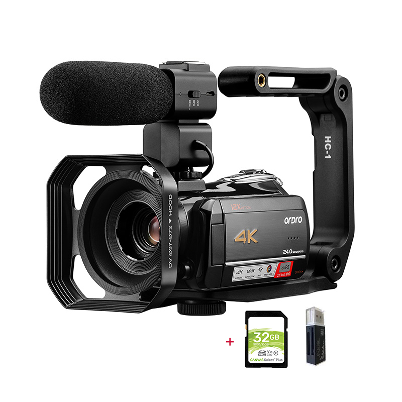 Photography Prompt - Video kamera 4K profesyonel YouTube canlı