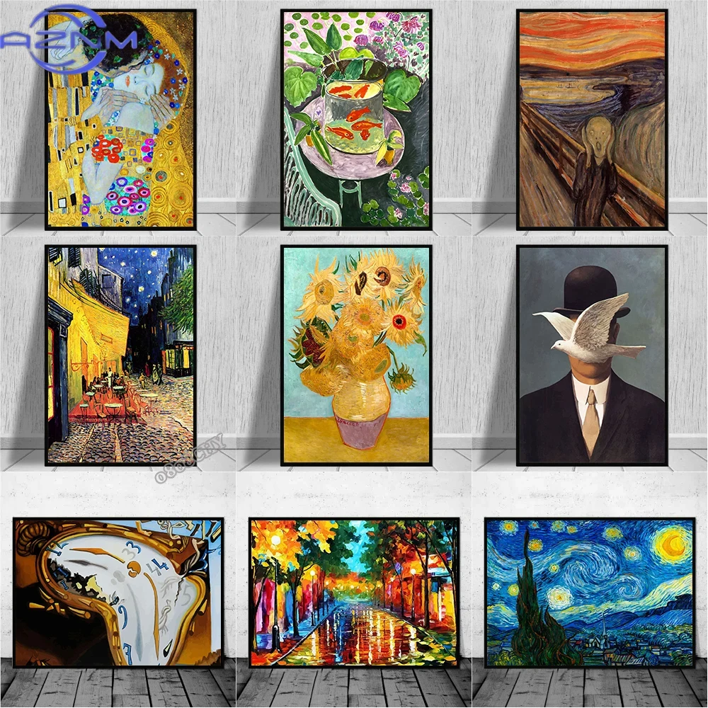 Photography Nature - Ünlü Sanatçı Salvador Dali, Van Gogh,
