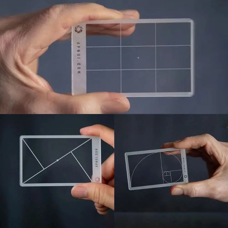 Photography Golden Ratio - Vizör Cetvel Altın Oran Cetvel Akrilik