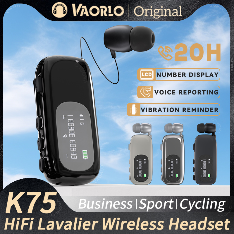 Photography Prompt - K75 Lavalier İşletme Tipi Bluetooth 5.4
