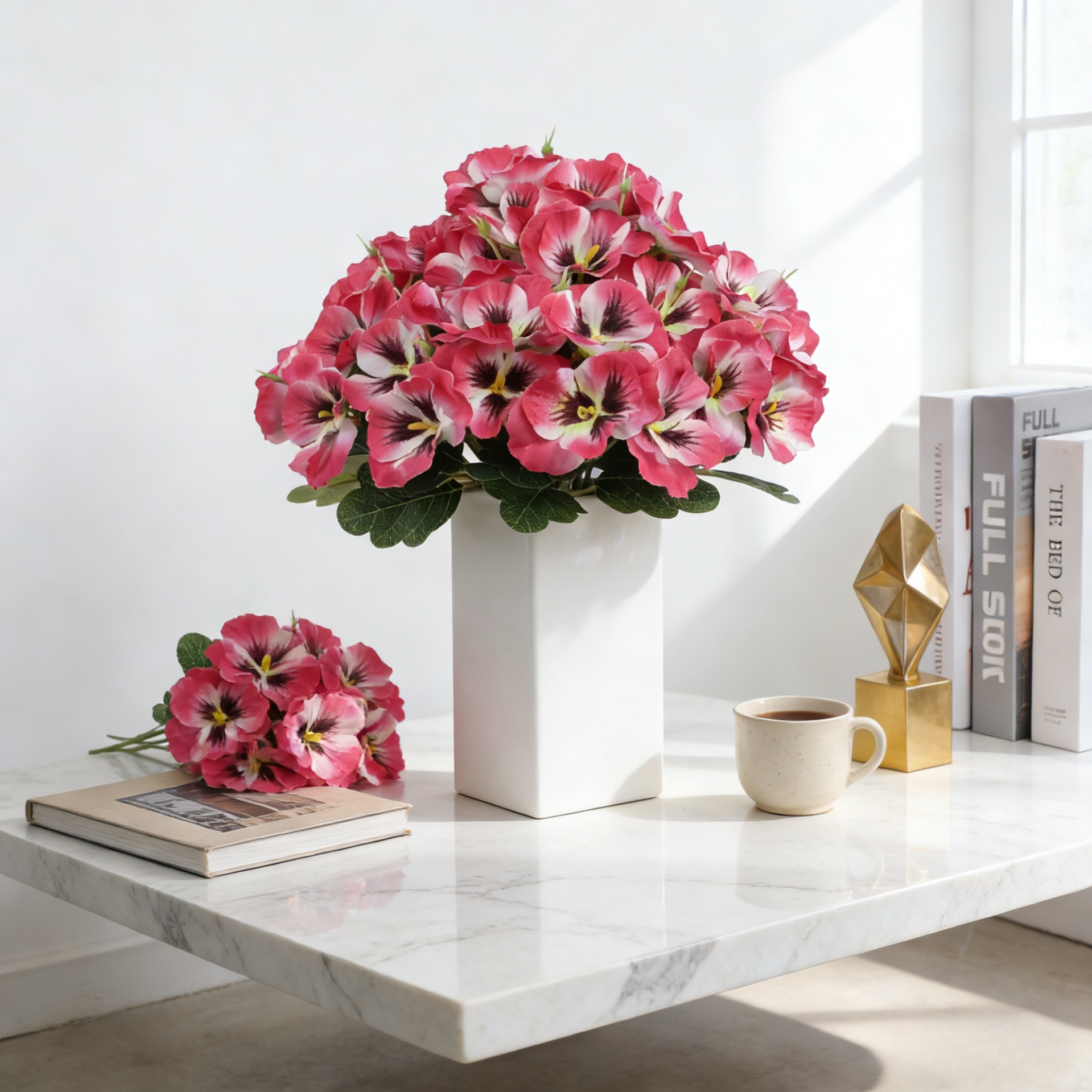 12.6 İnç Yapay Pansy Çiçeği De - Photography Hotel incelemesi ve fiyatı