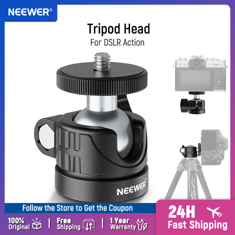 NEEWER Mini Top Kafa, Taşınabi - Fluid Head Tripod incelemesi ve fiyatı