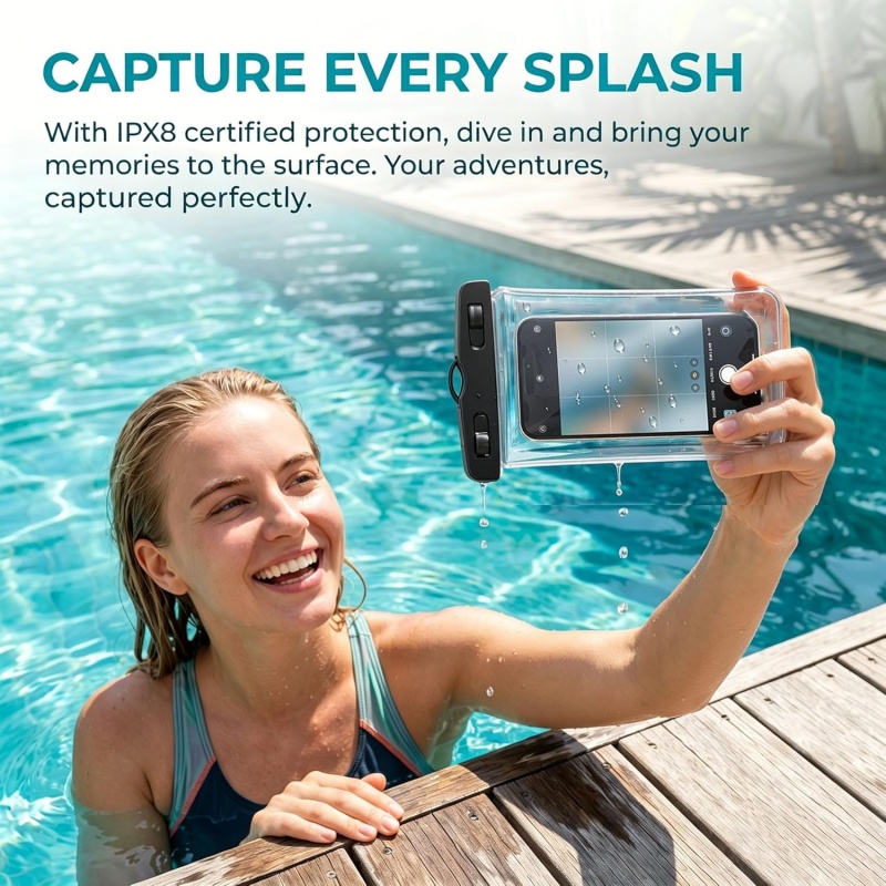 IPX8 Yüzer Su Geçirmez Telefon - Uni Photography incelemesi ve fiyatı