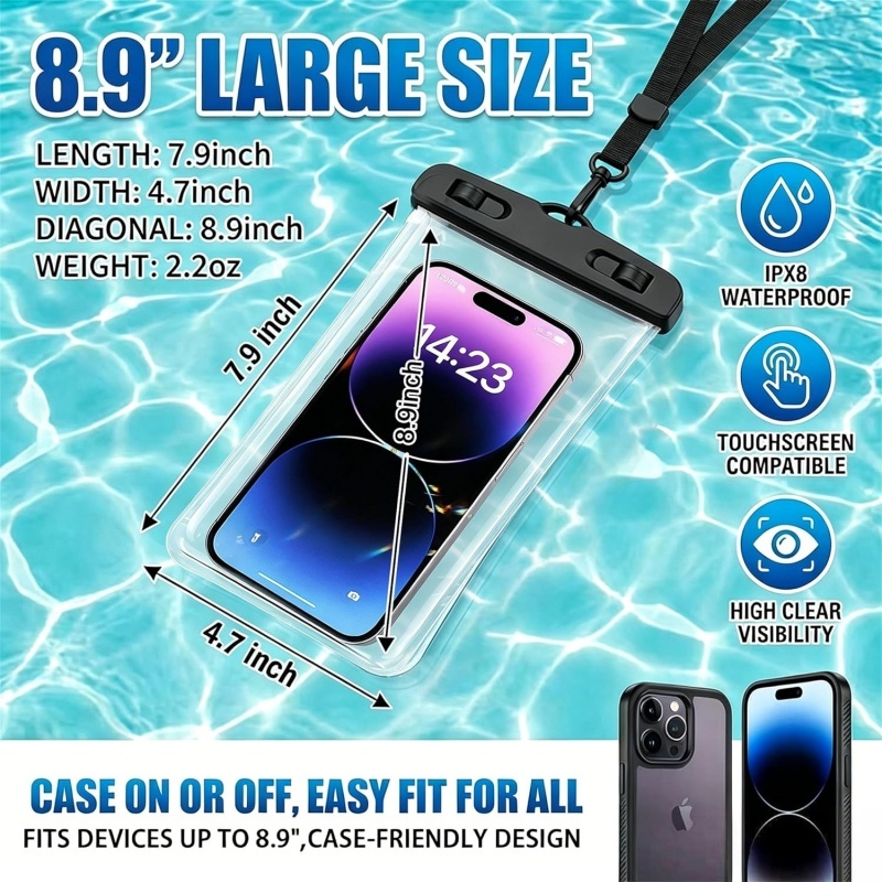 IPX8 Yüzer Su Geçirmez Telefon - Uni Photography incelemesi ve fiyatı