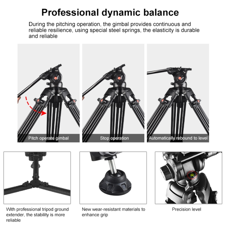 Puluz Ağır Hizmet Tipi Video K - Fluid Head Tripod incelemesi ve fiyatı