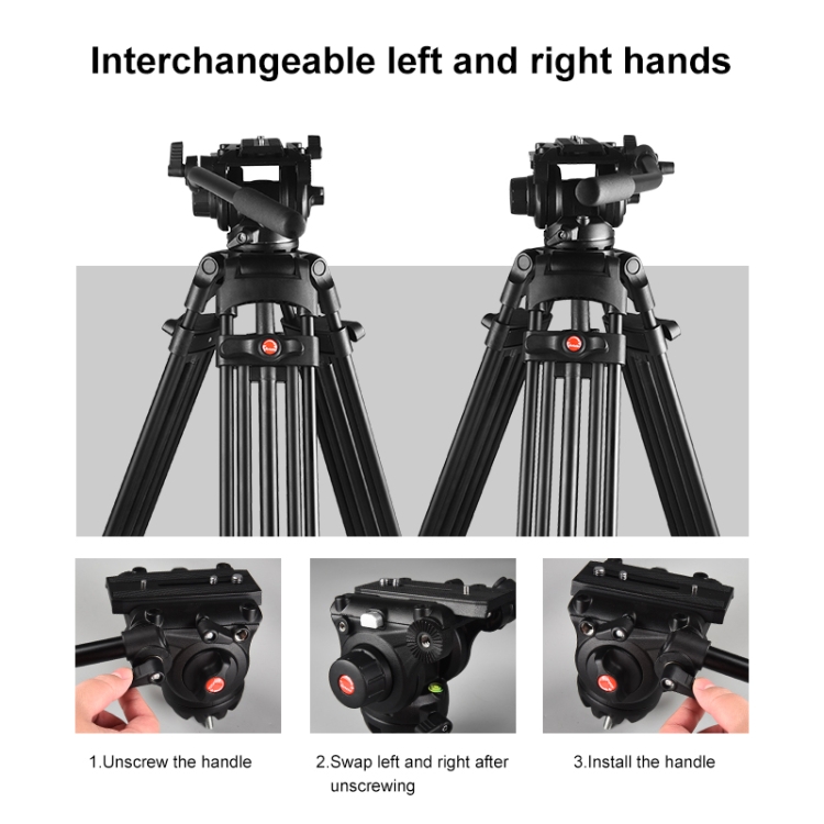 Puluz Ağır Hizmet Tipi Video K - Fluid Head Tripod incelemesi ve fiyatı