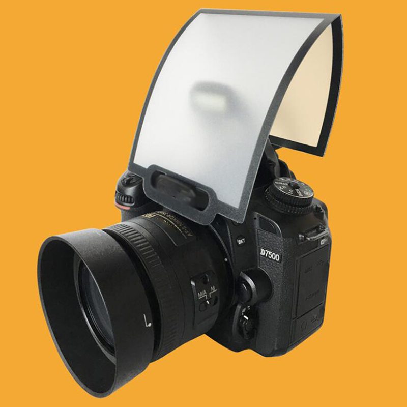 SLR kamera 95 × 105mm için 1 a - Pop Up Flash Diffuser incelemesi ve fiyatı