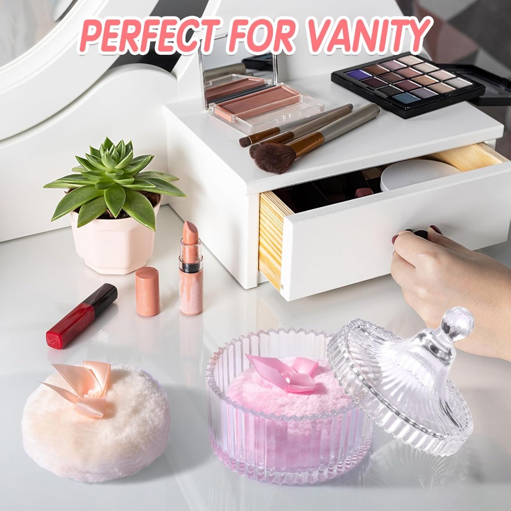 Cam Saklama Kutulu Pudra Puff' - Beauty Dish Softbox incelemesi ve fiyatı