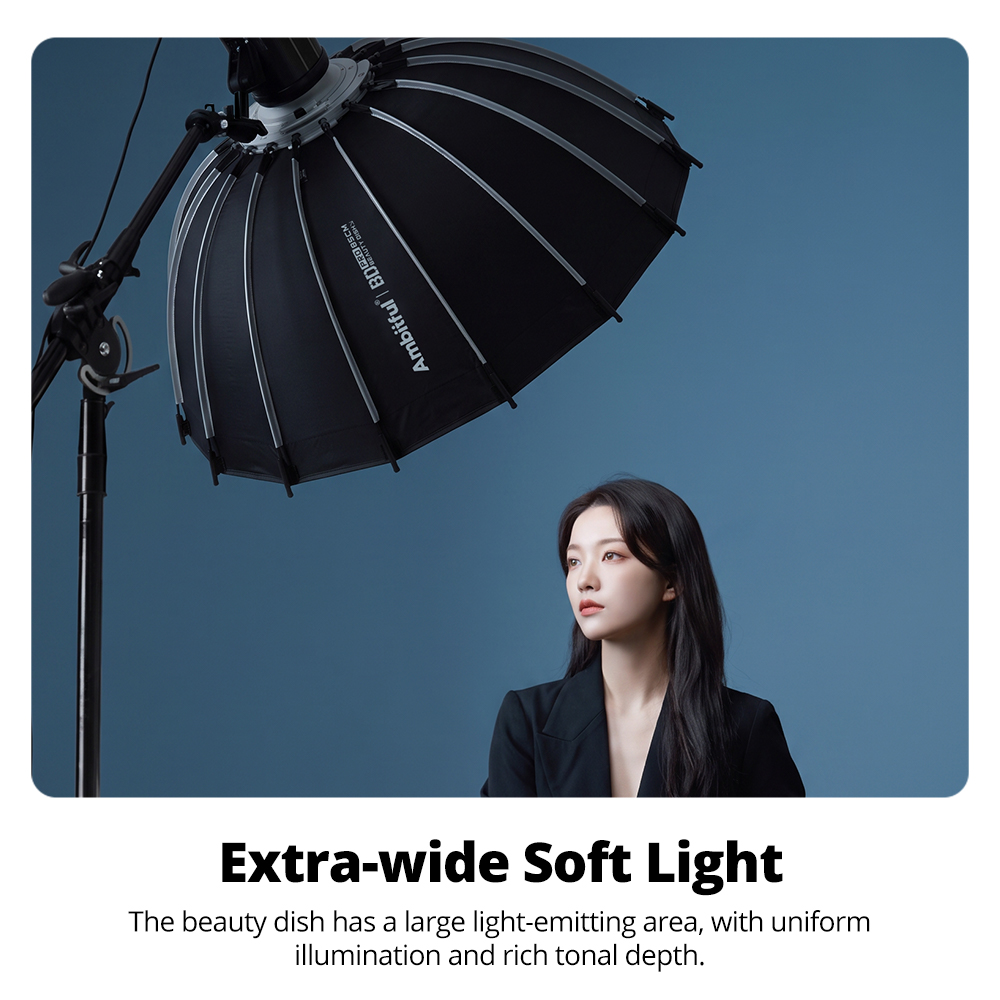 AMBITFUL BDPro 65cm 85cm Stüdy - Beauty Dish Softbox incelemesi ve fiyatı