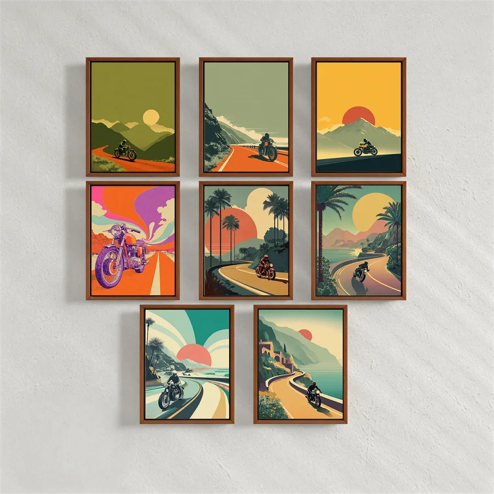 Minimalist Motosiklet Duvar De - Photography Nature incelemesi ve fiyatı