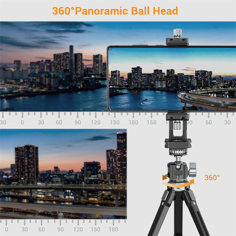 Alüminyum Mini Top Kafa Panora - Fluid Head Tripod incelemesi ve fiyatı