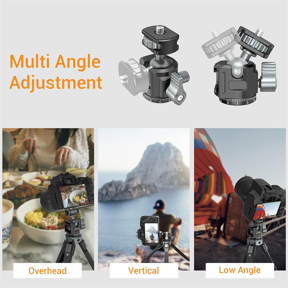 Alüminyum Mini Top Kafa Panora - Fluid Head Tripod incelemesi ve fiyatı