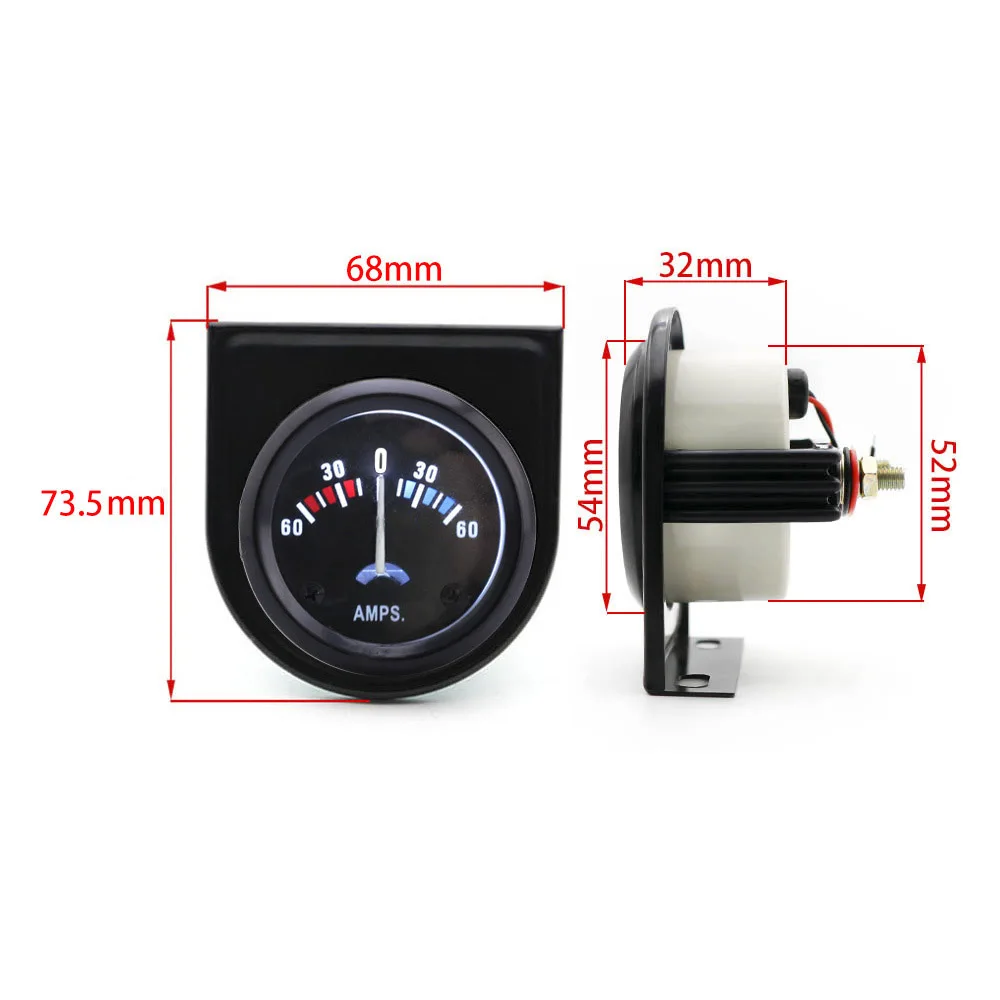 2 inç 52mm Araba AMPER Metre 6 - Light Meter Incident incelemesi ve fiyatı